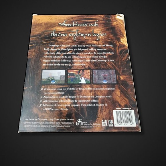 Sealed Disc Deathkings of the Dark Citadel Big Box PC Game Retro - Picture 2 of 9